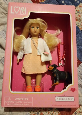 Lori Nadine & Nix Fashion Doll And Dog
