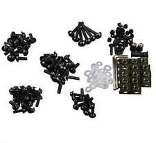 Black CNC Fairing bolts screws for Ducati 749 999 1098 1199 1299 1198 848 R/S
