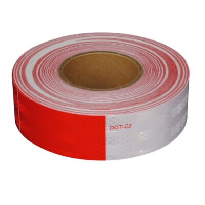 2  x 150  Roll 10-Year Premium Micro Prismatic Grade Conspicuity Tape   7  white