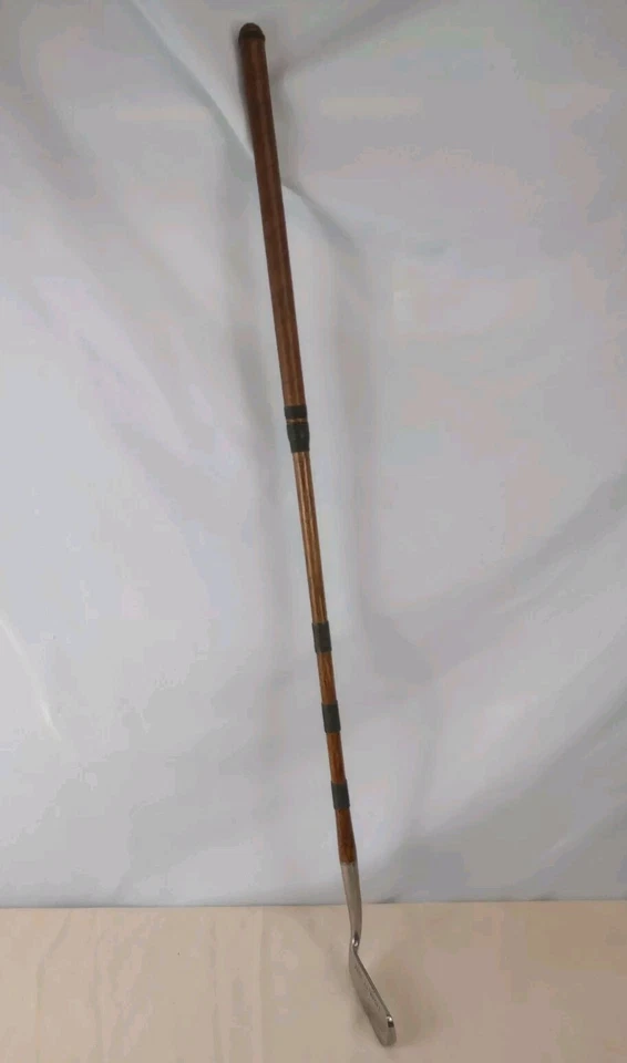 WM M Winton Acton Special Calamity Jane réplica putter eixo de madeira forjado à mão destro - Imagem 2 de 4