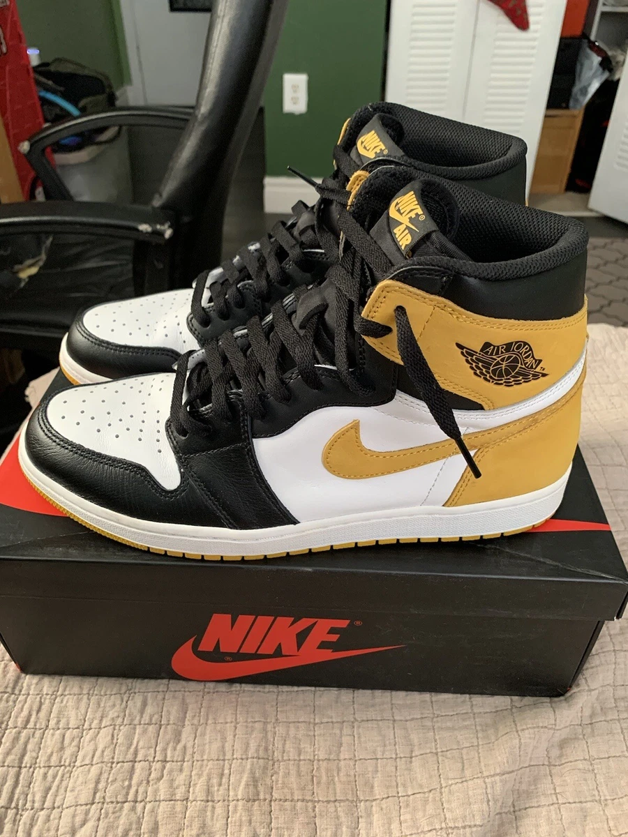 Size 11.5 Jordan 1 Retro High OG Yellow Ochre 2018 887228902251