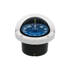 Ritchie Compass, Flush Mount, 3.75" Dial, White SS-1002W