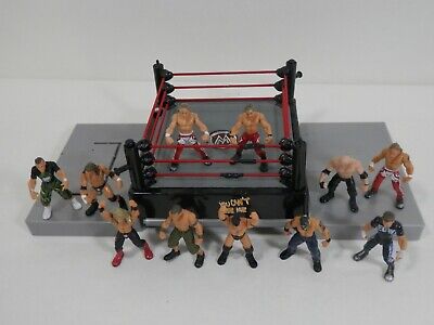 Jakks 2006 WWE Wrestlers 2 inch Micro Wrestlers 11 figures Jakks 2006 WWE Wrestlers 2 inch Micro Wrestlers 11 figures
