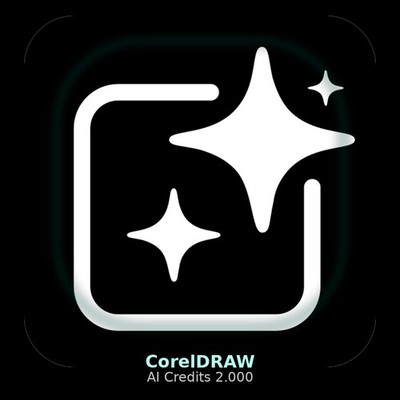 Corel AI Credits Starter Pack - 2.000 Credits, Digitaler Download