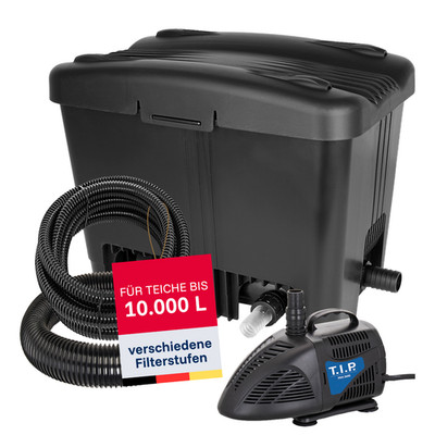 T.I.P. Mehrkammer-Teichaußenfilter WDF 10000 UV 11, 2600 l/H, 30495