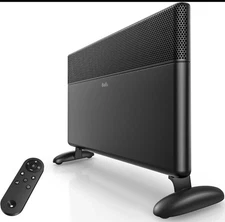 Bally Convection Panel Space Heater Black