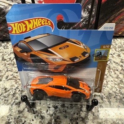 Hot Wheels Lamborghini Huracán LP 620-2 Super Trofeo Short Card - FJY05 Orange