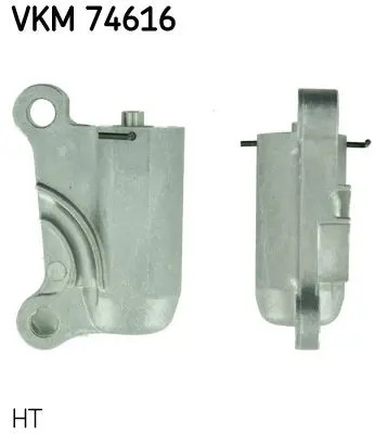 Skf Poulie-Tendeur, Courroie Cranté Vkm 74616 Vkm74616 Mazda - Image 2