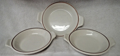 1979 Syracuse Restaurant Mesa Grande Round Augrautin Dishes (3) #744 (1) 745