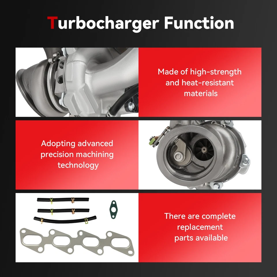 For 1996-2000 Honda Civic 2.0 i TDI with 20T2N Engine Turbocharger 452213-0004 - Image 3 of 4