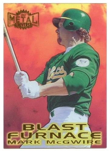 1997 Metal Universe Blast Furnace #8 Mark McGwire