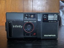 Olympus AF-1 Infinity 35mm Film Camera Zuiko 35mm f/2.8 Lens Point and Shoot