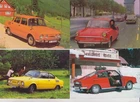 Lot of 16 different Skoda 110 120L 130 LR 1000 MB postcards
