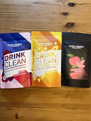 Infused Fruity Set: White Peach - Pineapple - Berry Temptation