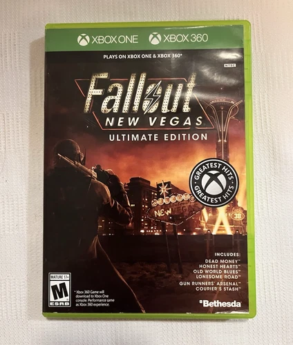 Microsoft Xbox 360 XBox One Fallout New Vegas Ultimate Edition No Manual