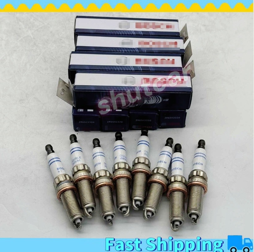 8Pcs Iridium Spark Plugs A0041598103 ZR6SII3320 For Mercedes Benz NEW