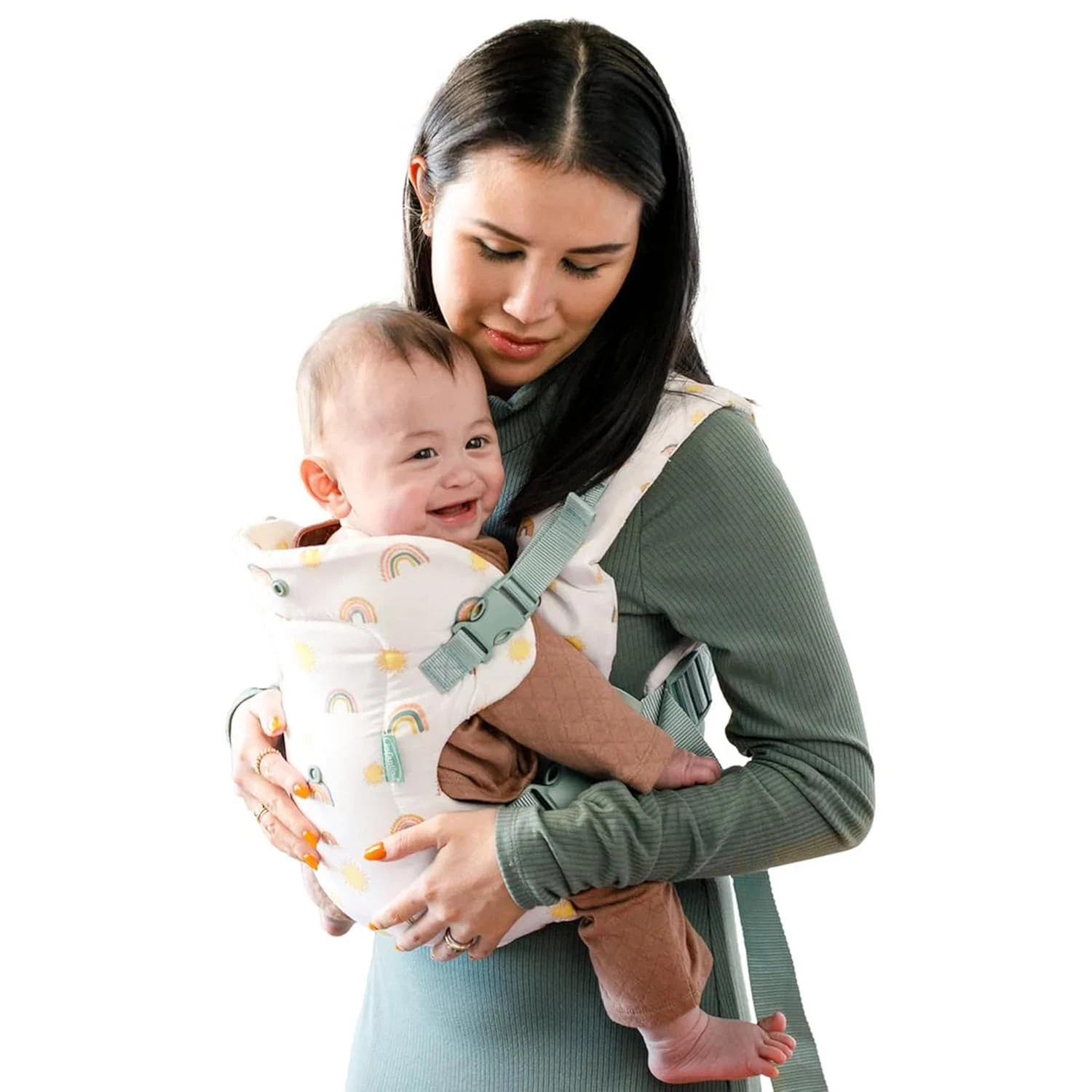 4 Ways to Carry Convertible Baby Carrier - Adjustable Ergonomic Newborn Toddler
