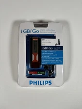 Philips 1GB/Go SA1110 Portable Digital Audio Music Player Headphone Battery NEW