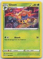 Gloom 002/196 Uncommon Lost Origin Pokemon Near Mint
