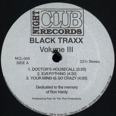 Black Traxx - Volume III (Vinyl 12'' - 2017 - US - Reissue)