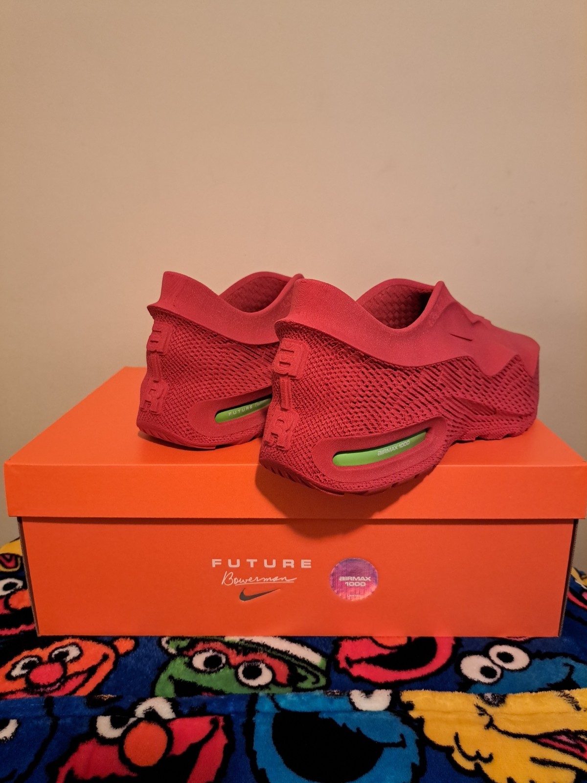 Zellerfeld Nike Air Max 1000 Red Atomic Green Men's Shoes Size 13 New In Box thumbnail 8