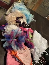Lot Girls Recital Clothes Size Small 5/6 Mixed Brands Tutu Outfits