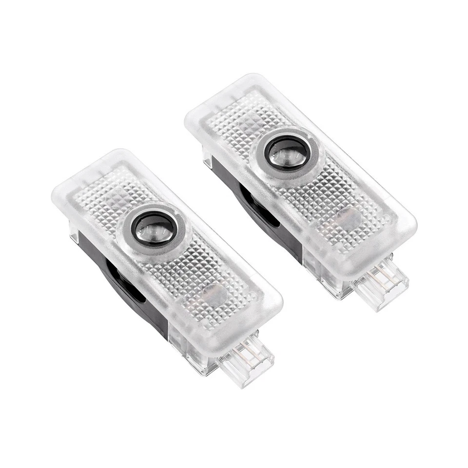 2x Lámpara LED de charco proyector de cortesía de luz de coche para MB CLA CLS C43 AMG E53 12-19 Foto 3 de 4