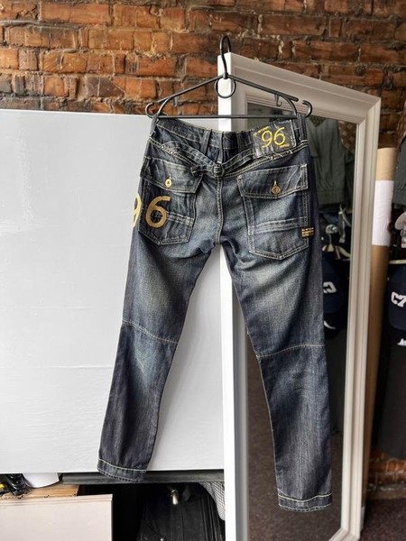 Women G-Star Raw Jeans Navy Denim 26 / S #96DY