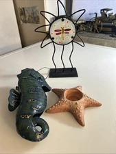 Tea Candle 🕯️ Lot Sea Horse Starfish zad