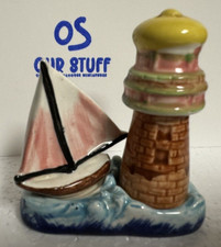 Sailboat and Lighthouse - Salt And Pepper Shakers Set