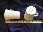 MIKASA SWIRL WHITE BONE CHINA set of 2 MUGS never used! NEW! EXCELLENT! — photo 6