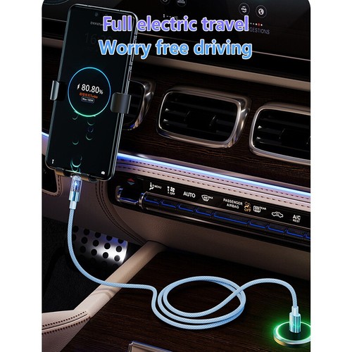 100W USB Type C To USB C Cable Fast Charging Data Cord For IPhone 16 15 Pro -wf - Photo 4/23