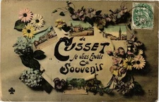 Old postcard from Cusset I send you this souvenir (262183)