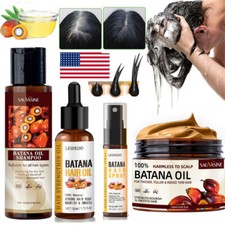 Anti Hair Loss Batana Oil Shampoo Batana Oil Conditioner/Spray for Hair Growth