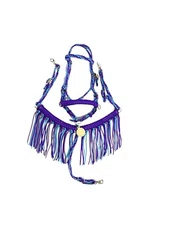 pony Fringe Breast Collar tack set, pony tack