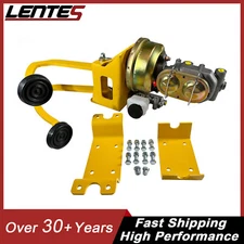 Universal Power Brake Booster Clutch Pedal Master Cylinder Assembly Street Rod