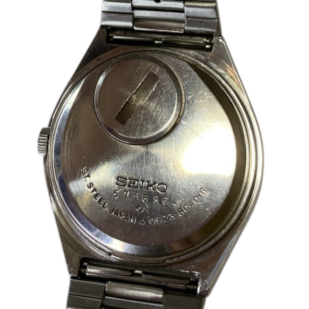 S*読様 【ヴィンテージ】　SEIKO QZ 0923-8040 Seiko Quartz QZ 0923-8040 / case no.573837 , made in Japan