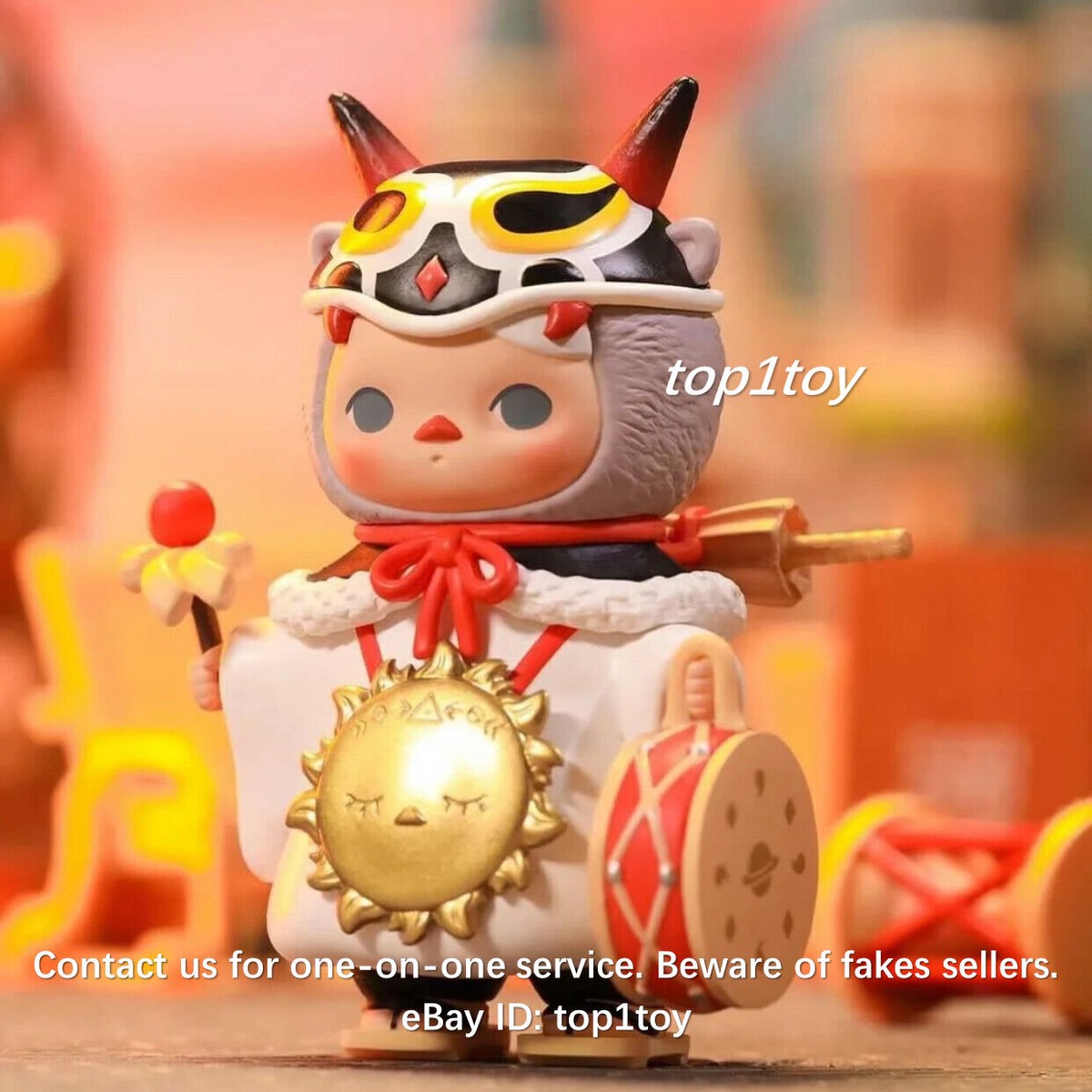 POP MART x PUCKY Festival Babies Raijin Baby Mini Figure | eBay