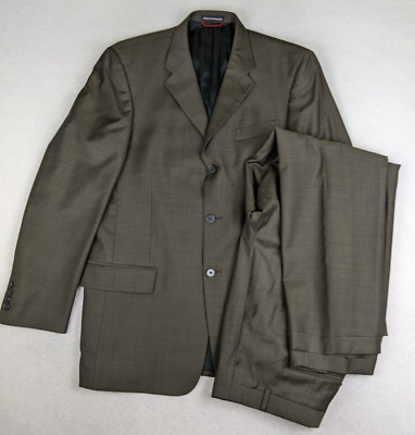 Pierre Cardin Men's Suit Size 42L Brown Woven 100% Worsted Wool Pants 36x31.5 | eBay Pierre Cardin Men's Suit Size 42L Brown Woven 100% Worsted Wool Pants 36x31.5 | eBay