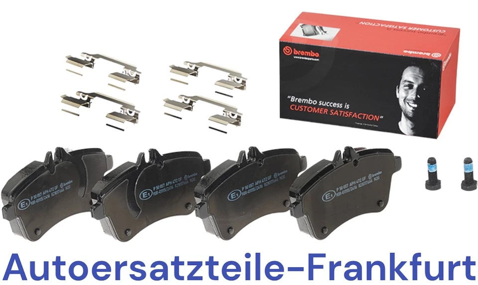 Brembo Front Brake Pads Mercedes-Benz A-Class W169 B-Class Sports Tourer W245 - Image 3 of 4
