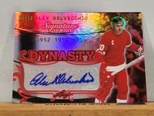 2015 Leaf  Signature Series  Dynasty Auto  Alex Delvecchio #/10