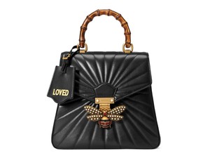 gucci backpack bee black