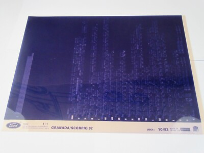 Microfiche  Ford Granada/Scorpio 92   10/93  Ersatzteilkatalog Oldtimer