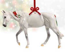 Breyer NUOVO * Ornamento Quarto Cavallo * 2024 Bellissime Razze Modello Natale