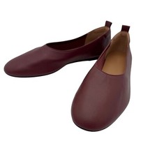 Everlane Italian Leather Day Glove Flats Bordeaux Red size 11 Women's NIB