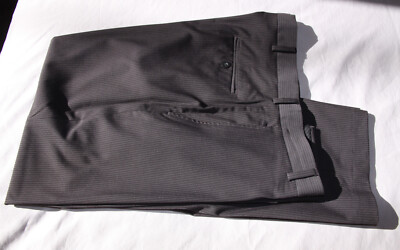 NEED OFFICE WEAR-   KEN COLE REACTION MEN'S DRESS PANTS - 34W X 30L - GRAY -EUC!