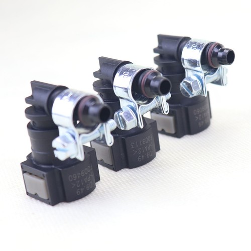 3PCS 90 Deg Elbow SAE 9.49 Fuel Line Quick Release Connector Nylon Hose ID 1/4" - Foto 6 di 6