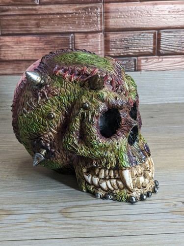 Zombie Vampire Skull Day Of The Dead Display Figure Pacific Giftware 4.75" Tall - Picture 6 of 12