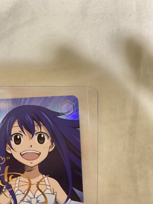Signed Weiss Schwarz FAIRY TAIL FT-SE10-35R Wendy FOIL