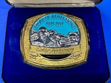 Mount Rushmore 1991 50th Golden Anniversary Limited Commemorative Belt Buckle